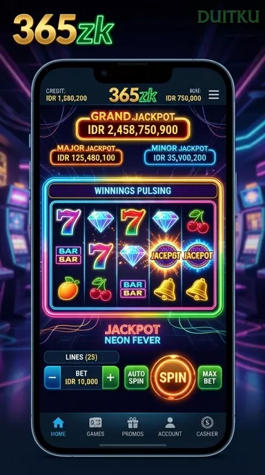 Cuplikan layar COLOKTOTO — menu navigasi
